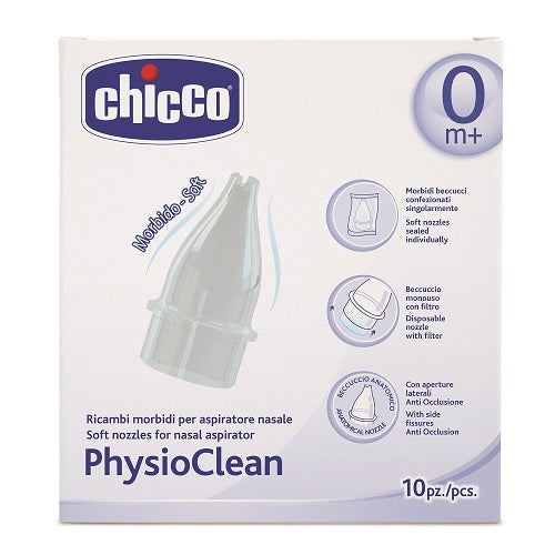Chicco-Soft Nozzles For Nasal Aspirator