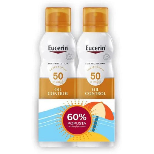 Eucerin Sun Oil Control Sun Body Dry Touch Spf 50+  Promo Pack