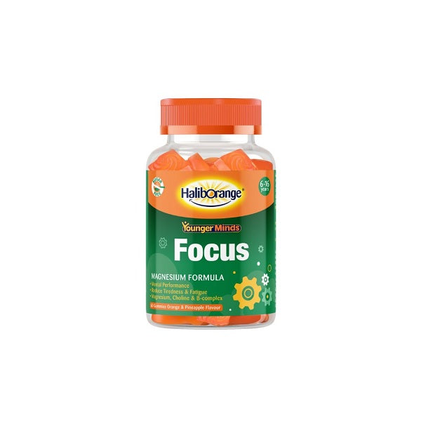 Haliborange YoungerMinds Focus (Magnesium Formula) x60 Gummies