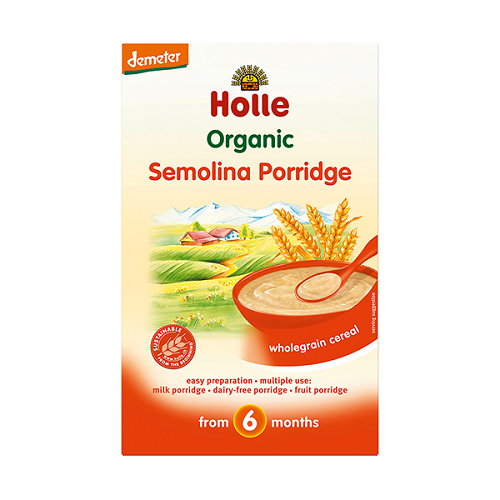 Holle Organic Semolina Porridge