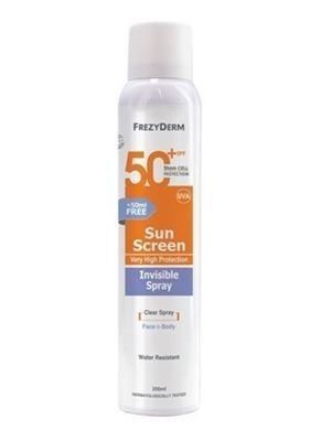 FrezyDerm SunScreen Invisible Spray Spf 50+