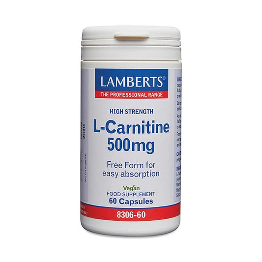 Lamberts L-Carnitine 500mg