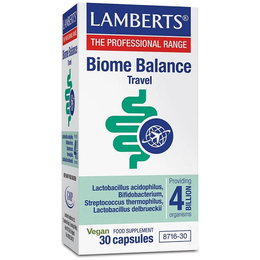 Lamberts Biome Balance For Travel *30 caps