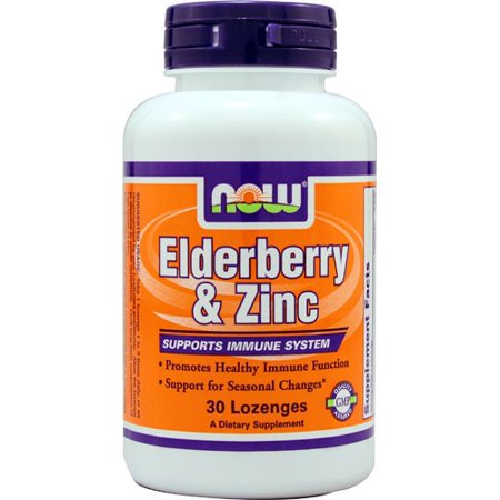 Now-Elderberry & Zinc Lozenges