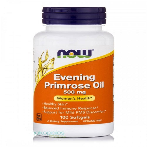 Now- Evening Primrose Oil 500 mg Softgels