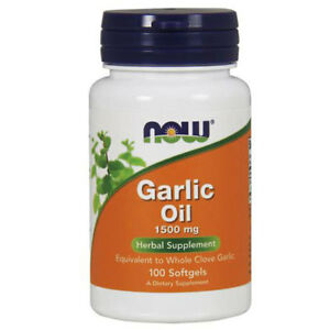 Now-Garlic Oil 1500 mg Softgels