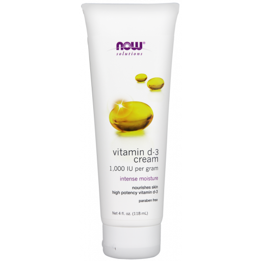 Now-Vitamin D-3 Cream 1,000 IU per gram