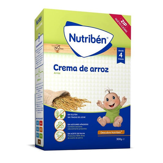 Nutriben Crema De Arroz 4m+