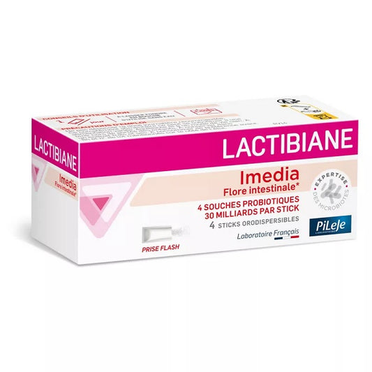 PiLeJe Lactibiane Immedia Flore Intestinale *4 sticks