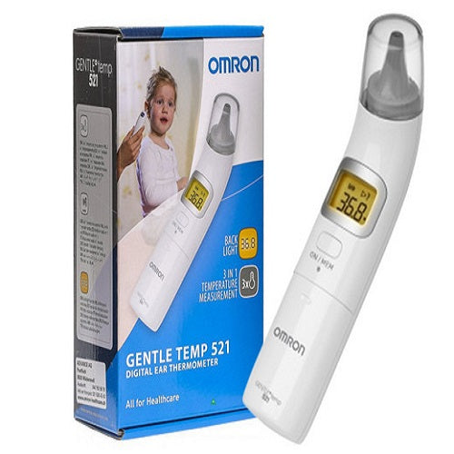 Omron- Gentle  Temp 521 Infrared Ear Thermometer 3 in 1