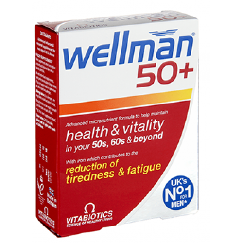 Vitabiotics- Wellman 50+